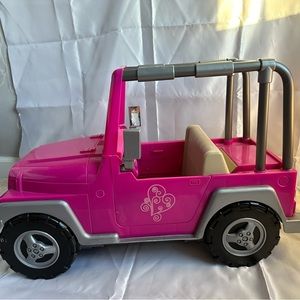 American Girl Doll Jeep